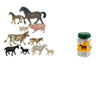 Set de 10 Figurine Animale Domestice cu puii