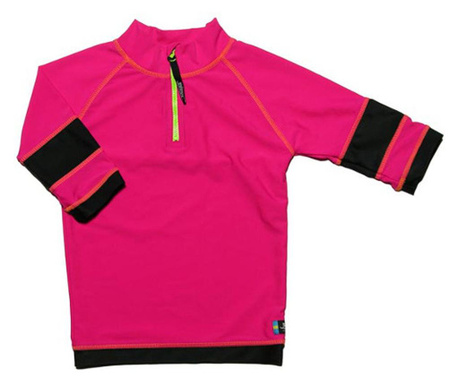 Tricou de Baie Pink Black 122-128