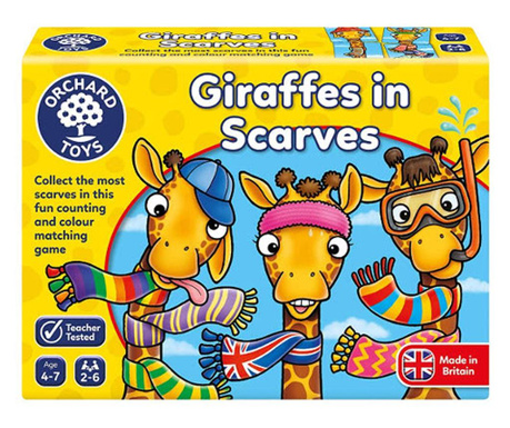 Joc Educativ Girafe cu Fular