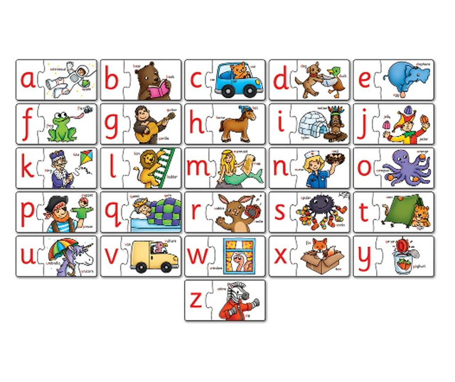 Joc Educativ in Limba Engleza Invata Alfabetul prin Asociere