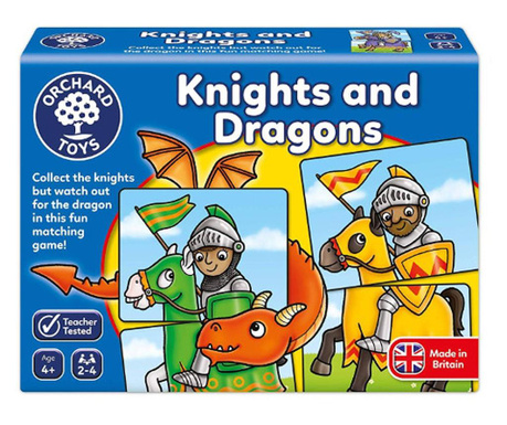Joc Educativ Puzzle Cavaleri si Dragoni