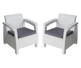 Комплект 2 кресла с възглавници Мебели Богдан BM-15