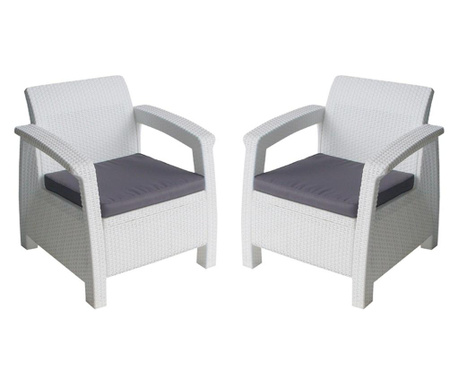 Комплект 2 кресла с възглавници Мебели Богдан BM-15