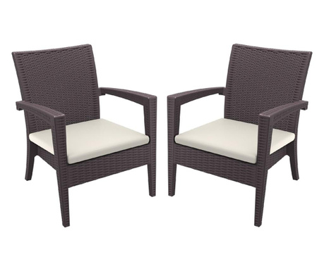 Комплект 2 кресла с възглавници Мебели Богдан BM-20