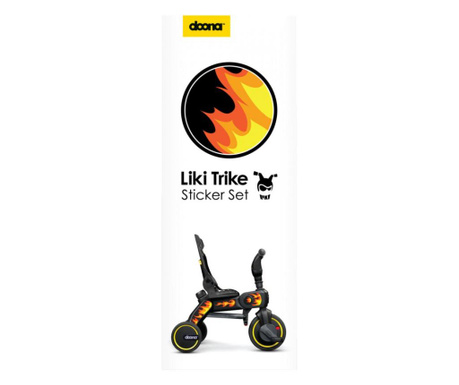 Set Stickere Liki Trike Flames