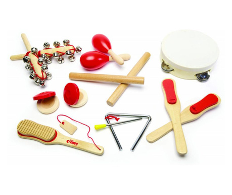 Set instrumente muzicale din lemn