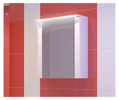 Горен шкаф за баня Kristin, LED осветление