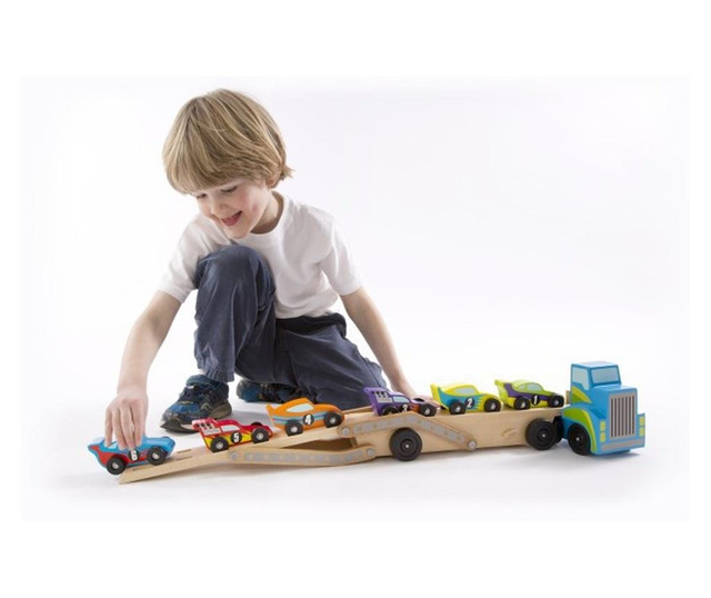 Transportor de masini gigant Melissa and Doug