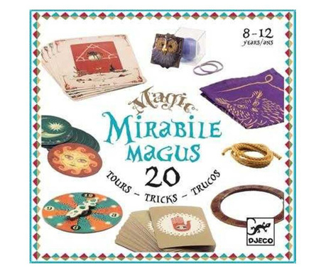 Colectia magica Djeco Mirable Magus, 20 de trucuri de magie