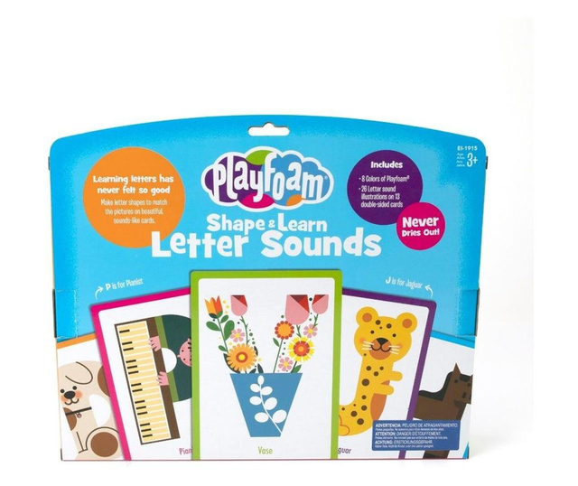 Spuma de modelat Playfoam™ - Invatam alfabetul