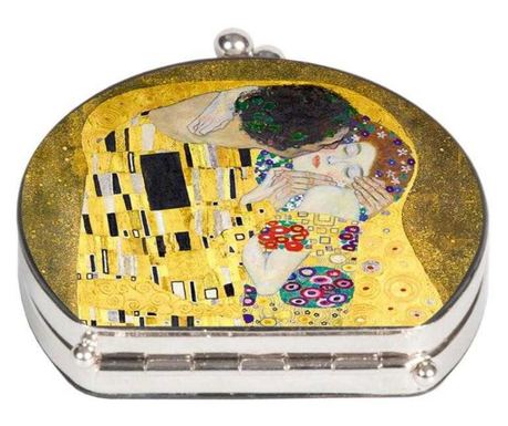 Oglinda Fridolin Klimt, Sarutul