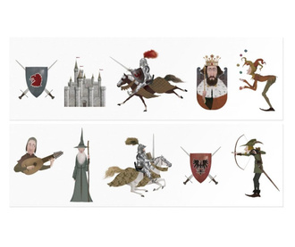 Tatuaje Londji, Cavaleri medievali