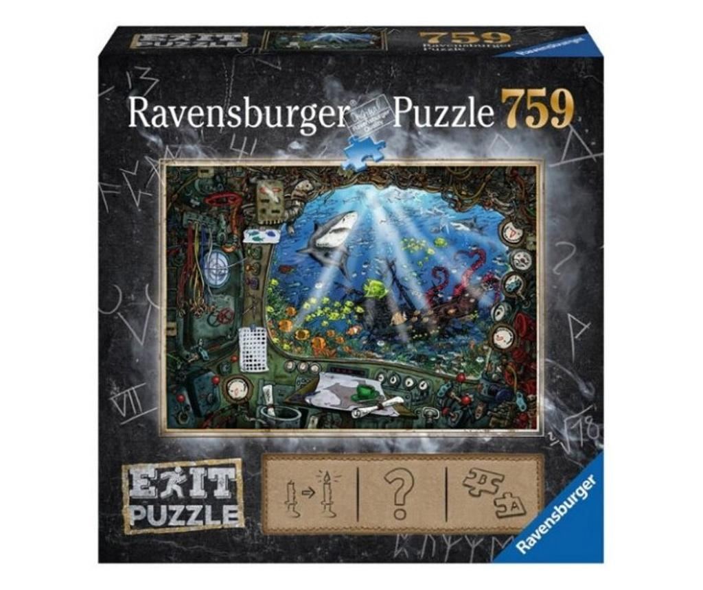 Puzzle exit 4: in submarin, 759 piese
