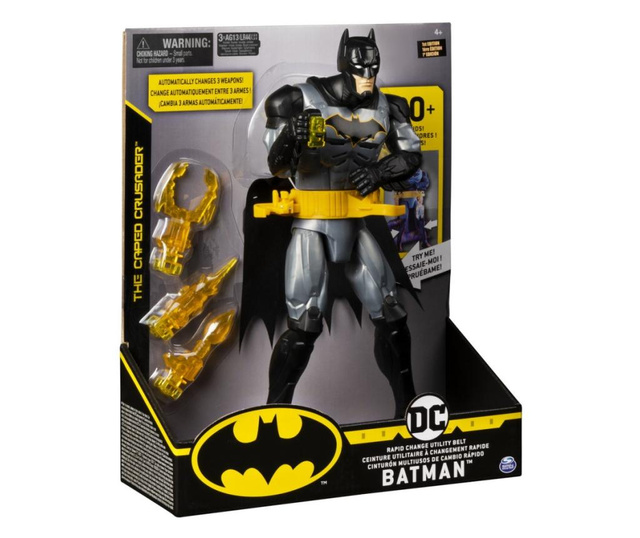 Batman figurina 29cm deluxe cu accesorii si fraze in limba engleza