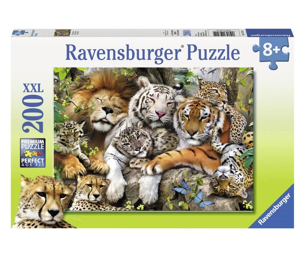 Puzzle tigri, 200 piese