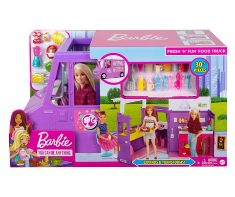 Barbie set cu rulota la picnic