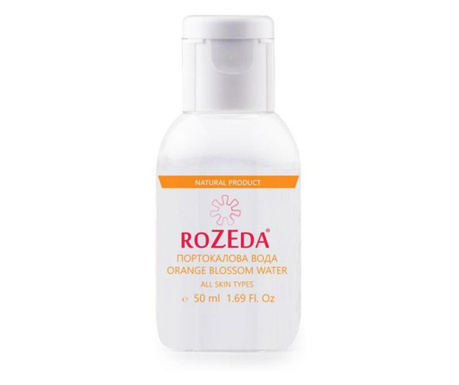 ROZEDA - Портокалова вода за лице, натурален продукт, 50 ml