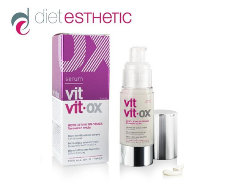 VIT VIT ОХ - микролифтинг (ботокс-ефект) серум за лице Diet Esthetic, 30 ml