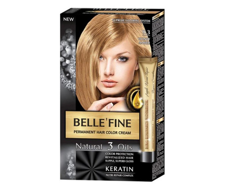 Крем-боя за коса Belle`Fine № 9.3 - меден кехлибар