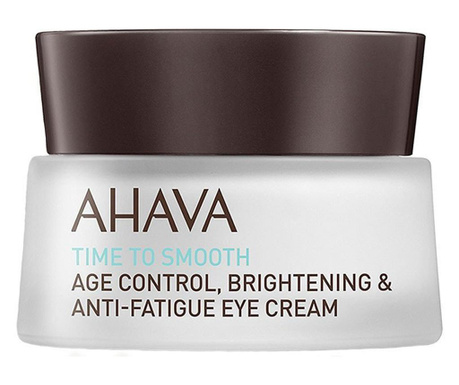 Crema de ochi antirid si anti-obiseala Time to Smooth Age Control , Ahava (Concentratie: Crema, Gramaj: 15 ml)