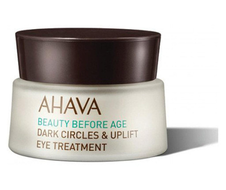Crema de ochi antirid si anti-obiseala Beauty Before Age Dark Circles & Uplift, Ahava (Concentratie: Crema, Gramaj: 15 ml)