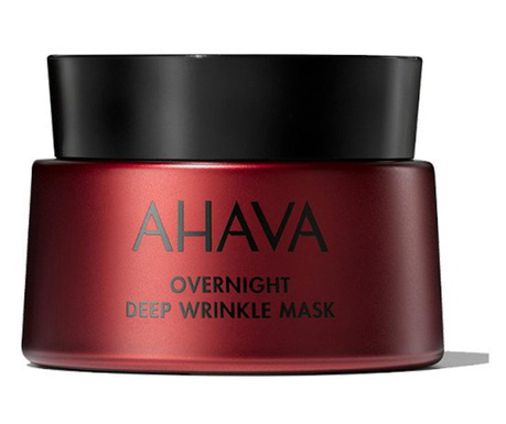 Masca antirid AOS Overnight Deep Wrinkle Mask, Ahava (Gramaj: 50 ml, Concentratie: Masca de fata)