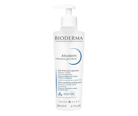 Gel- crema Atoderm Intensive Bioderma (Concentratie: Crema, Gramaj: 200 ml)
