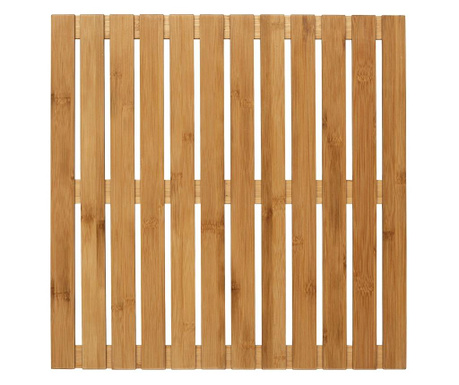 Covoras pentru cada Wenko, Duckboard, bambus, 50x50x2 cm, natural