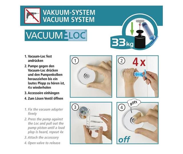 Чистачка за прозорци Vacuum Loc
