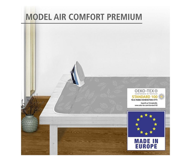 Air Comfort Premium Vasalódeszka huzat