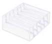 Organizator sertar compartimentat transparent, 3 piese