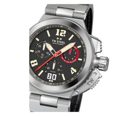 Мъжки часовник Tw Steel TW999, Кварцов, 46мм, 20ATM