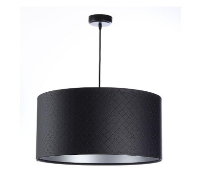Stropna svjetiljka Black & Silver D50 cm