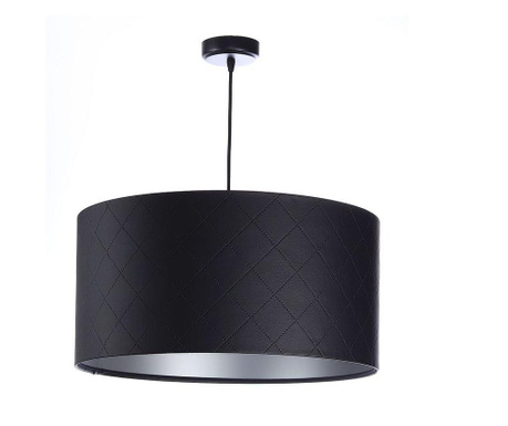 Lustra Bps Koncept , Black & Silver, PVC, incandescent, LED, max. 60 W, E27, negru/argintiu, D60 cm