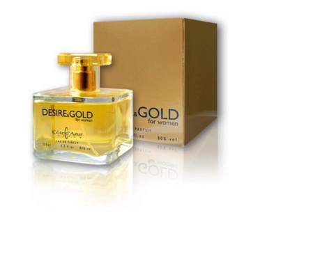 Apa de parfum Cote d'Azur, Desire and Gold, Femei, 100ml