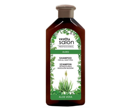 Sampon Herbal, cu Extract de Aloe Vera, Salon Professional, regenerare intensa, Venita, 500ml