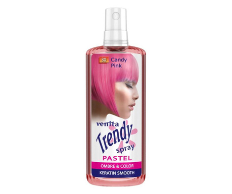 Spray colorant Venita, Trendy Pastel, Nr.30, Candy pink