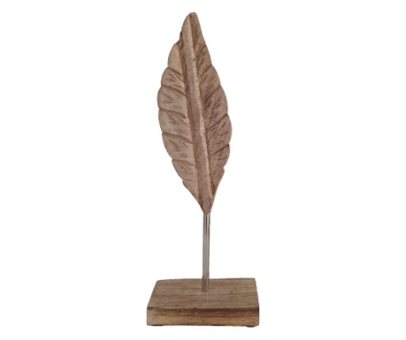 Obiect decorativ din lemn de mango 12x36x6cm
