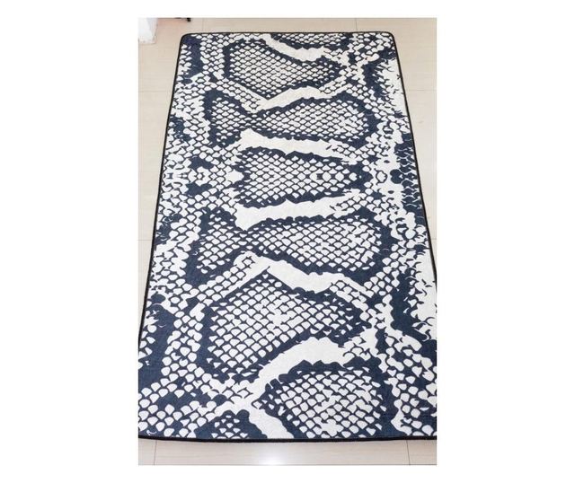 Килим, Kino Snake,100x200 cm, дебелина 6 mm, печатен тип, миещ се, полиестер, неплъзгащ се, антибактериален, тегло 800g / кв.м,