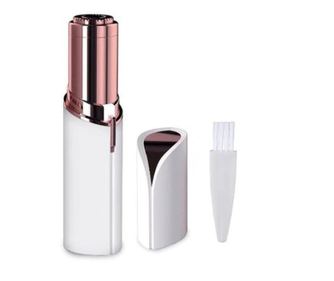 Epilator facial cu incarcare USB, Trimmer EGGO Skin, Aparat portabil pentru indepartarea parului facial cu LED- Flawless Finishi