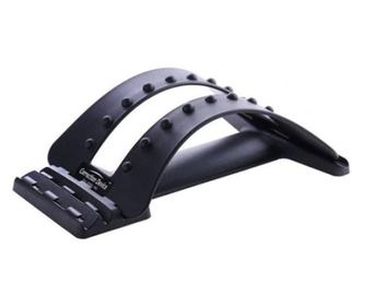 Suport Ortopedic Back Magic pentru spate - Corector Cervical-Lombar, Puncte Terapeutice Magnetice, Portabil, Negru