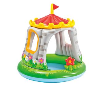 Piscina gonflabila Intex - Baby Royal Castle, 122 x 122 cm