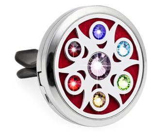 NEO HG629 autós aromaterápiás diffúzor illóolajokkal, környezetbarát, rozsdamentes acélból készült