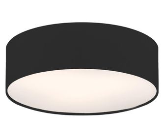 Plafonieră LED modernă cu abajur textil 20cm 20x6cm 12W