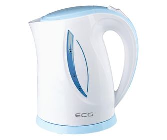 Cana electrica fierbator ECG RK 1758 bleu, 1,7 L, 2000 W, plastic de calitate BPA FREE
