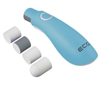 Pila electrica pentru unghii, ECG OP 201 Blue, 2 viteze, 3 capete de schimb