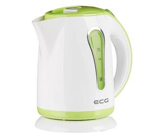 Cana electrica fierbator ECG RK 1022 verde, 1 L, 1100 W, plastic de calitate BPA FREE