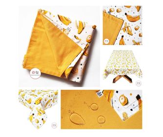 Хидрофобирана покривка с две лица EloraVala Fruity B, 120/160см