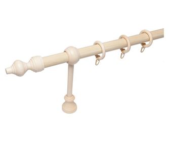 galerie lemn 28 mm  FILIGRANO, simpla, natur ,240 cm