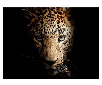 Tablou canvas 85x113 cm, leopard